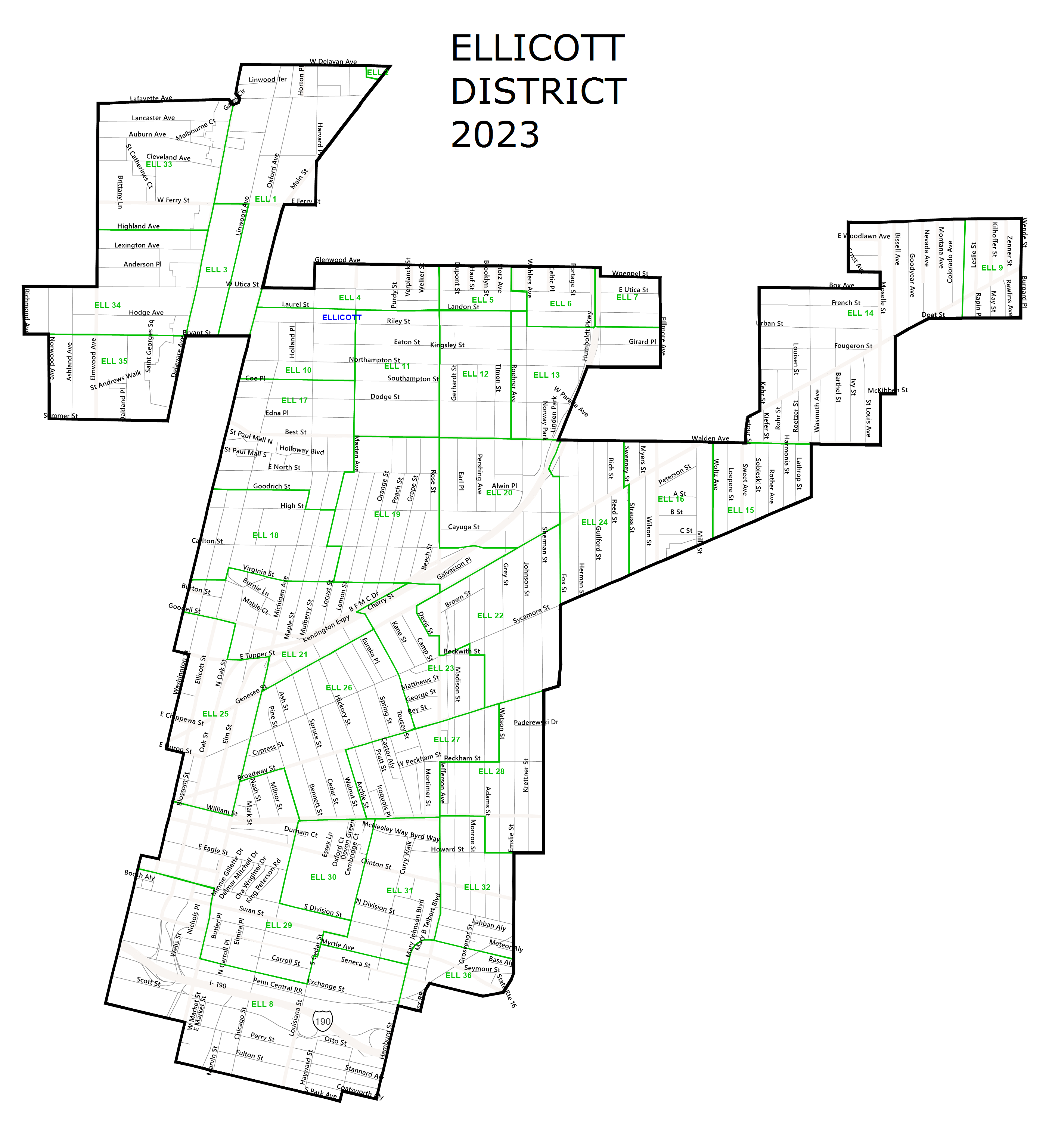 District Maps Erie County Board of Elections